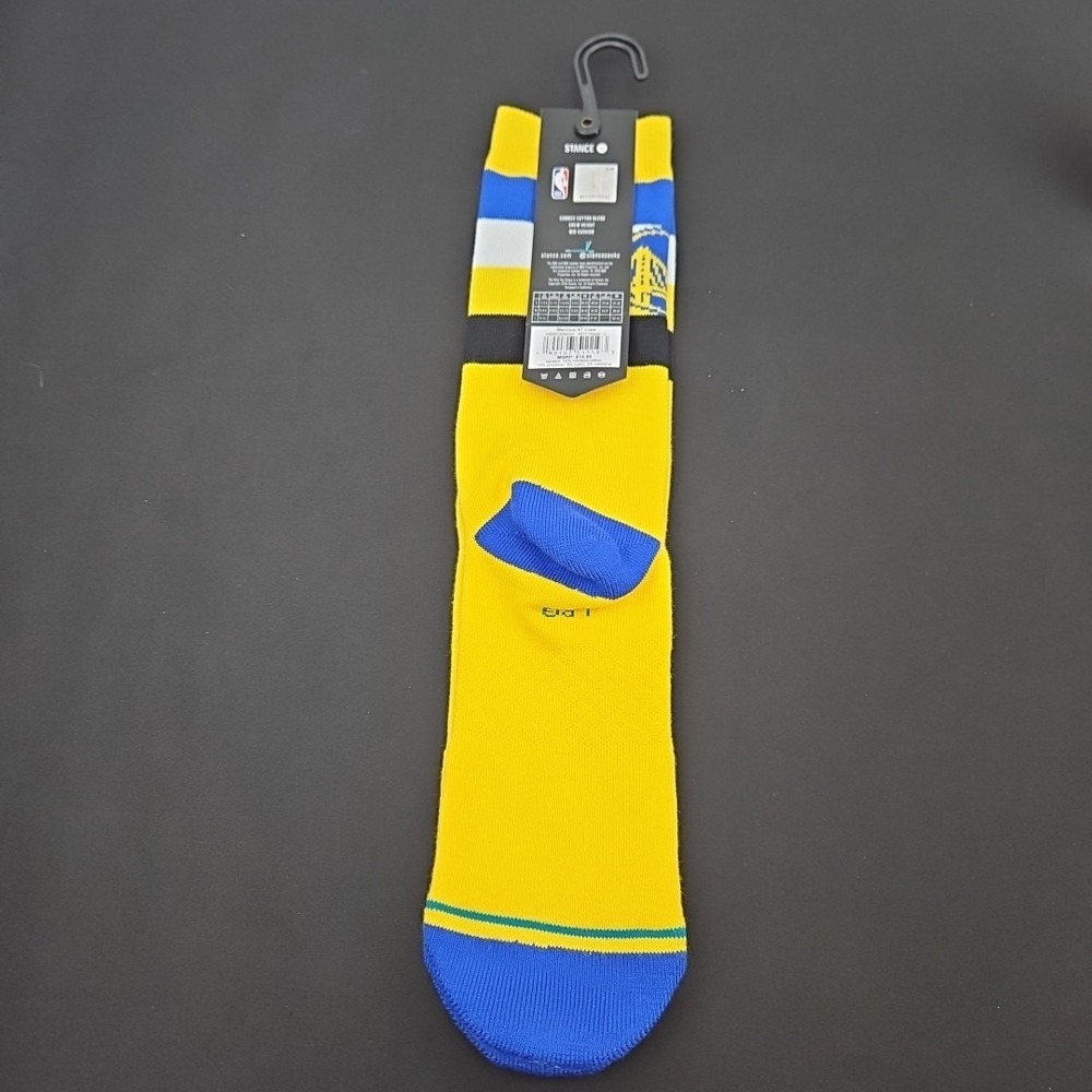 Stance x NBA Golden State‎ Warriors ST Crew Socks Men's Large Size 9-13 New - Picture 5 of 5